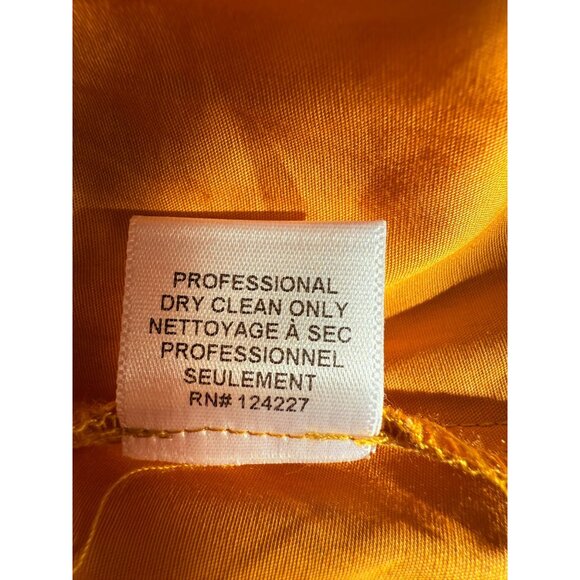 NWT Misa Los Angeles Rosie Cotton Poplin Maxi Dress Sweetheart Neckline Yellow L - Picture 7 of 16